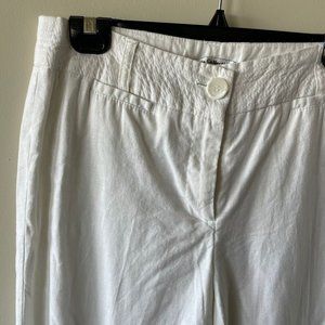 White Linen Pants